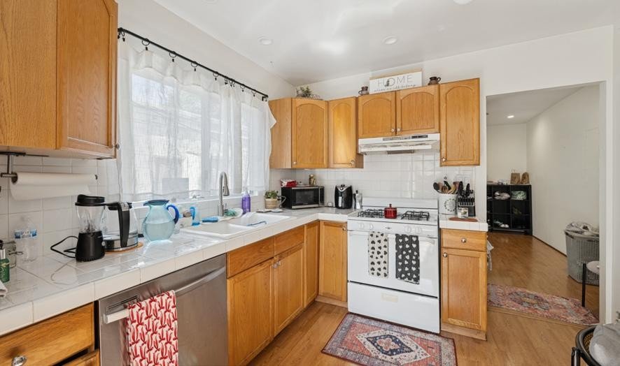 Residential unit interior at 7748 Santa Monica Blvd
